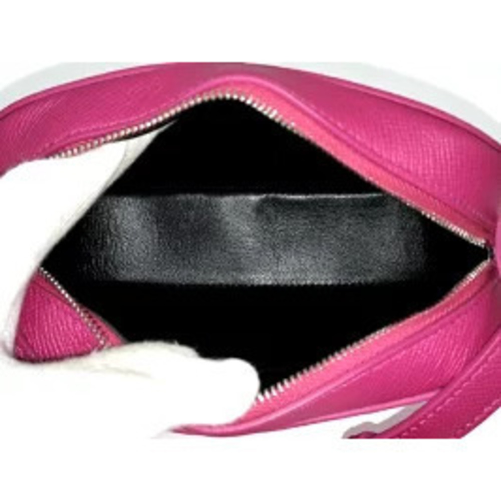 BALENCIAGA Ville Shoulder Bag Leather Pink - Picture 9 of 9